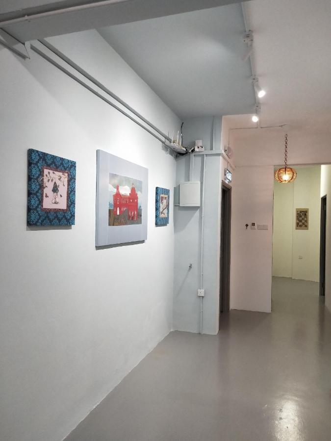 "Cloth Art Homestay" 4 Min Walk To Car Free Zone By Shine Stay Malacca Exteriör bild